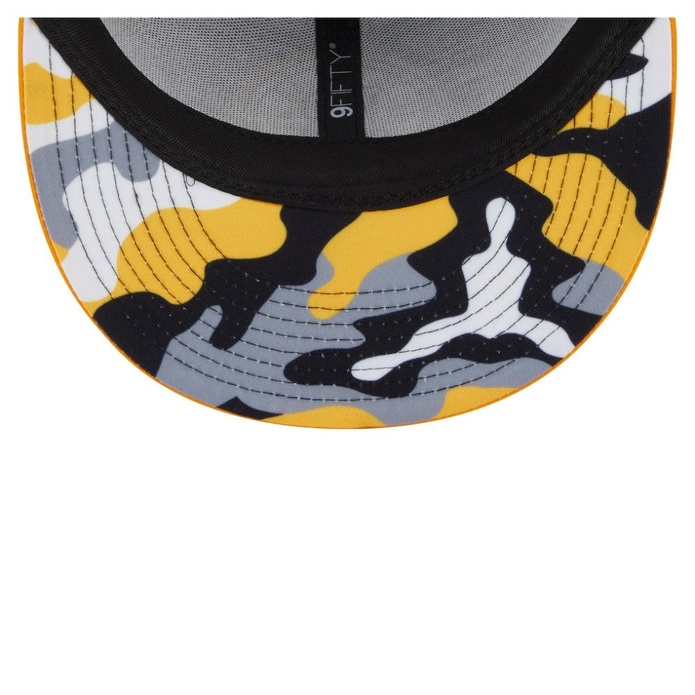 Boston Bruins New Era Camo Meshback 9FIFTY Snapback Hat For Sale