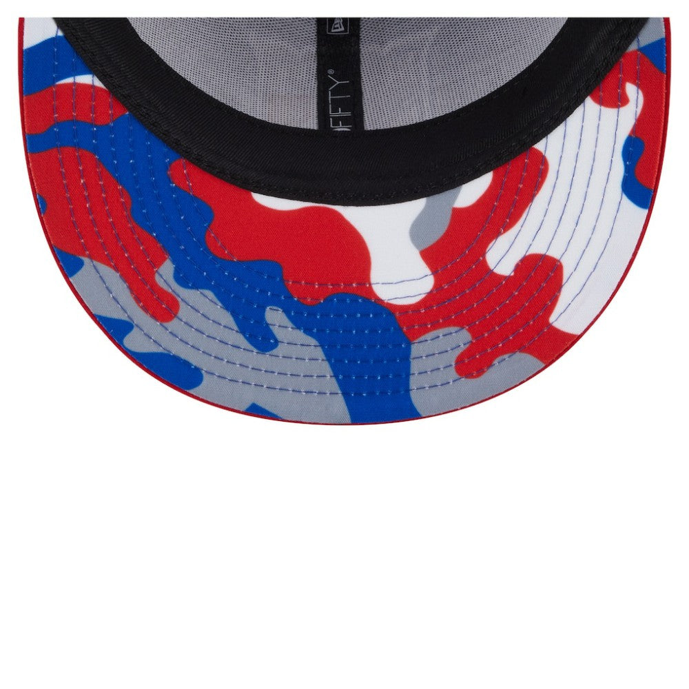 New York Rangers New Era Camo Meshback 9FIFTY Snapback Hat Sale