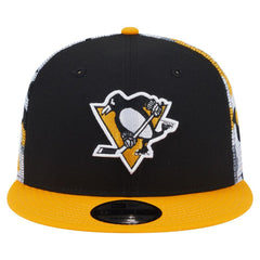 Pittsburgh Penguins New Era Camo Meshback 9FIFTY Snapback Hat For Sale
