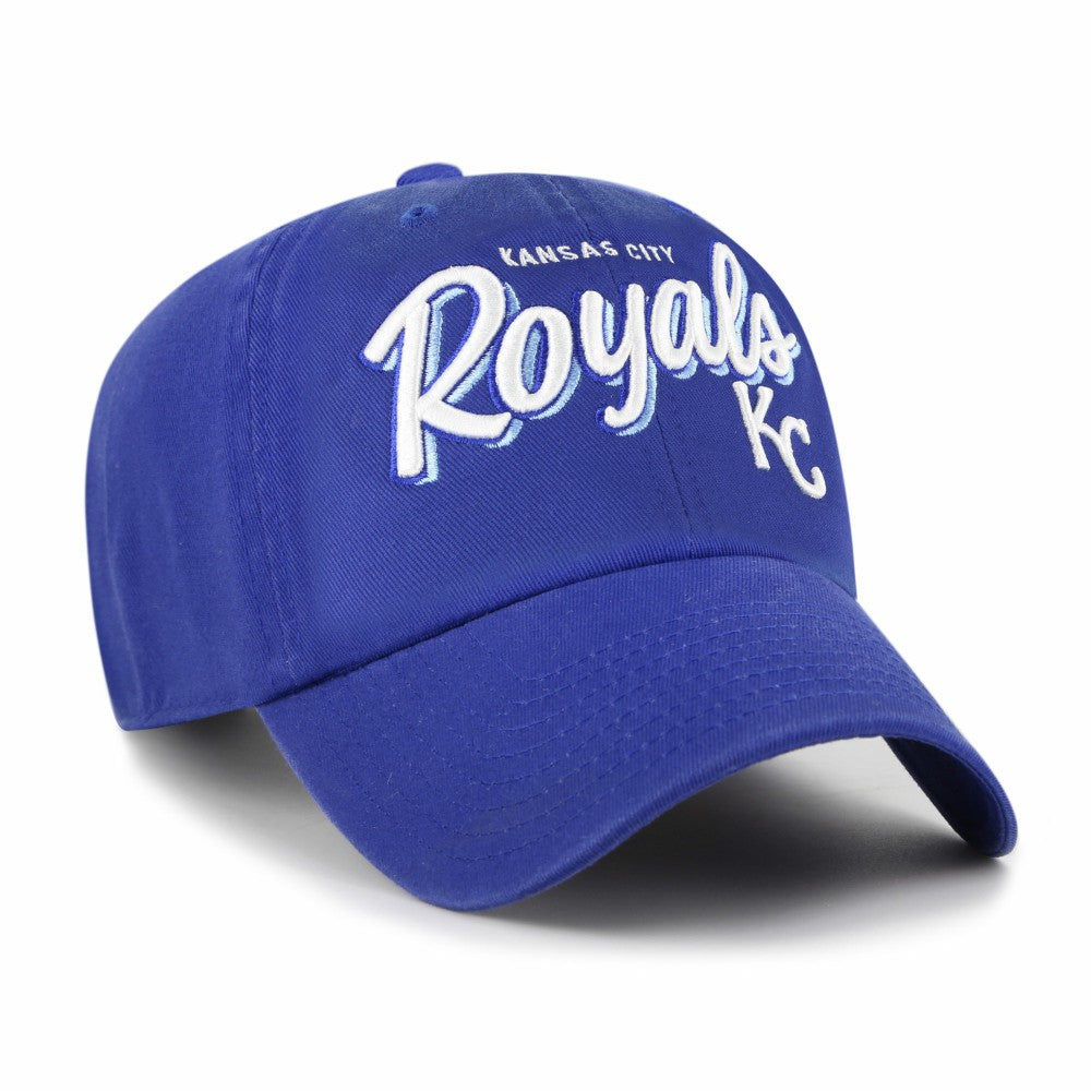 Kansas City Royals '47 Women's Ariana Clean Up Adjustable Hat | MLB Discount