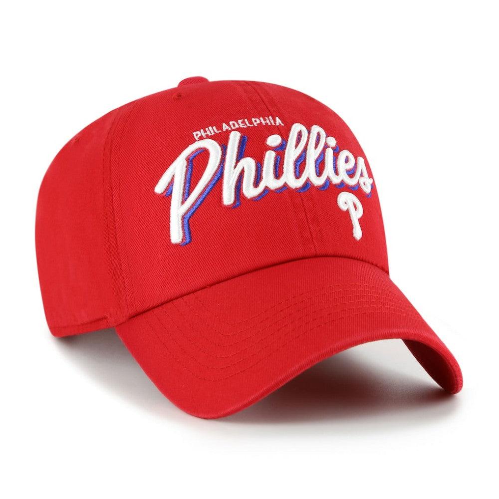 Philadelphia Phillies '47 Women's Ariana Clean Up Adjustable Hat | MLB Sale