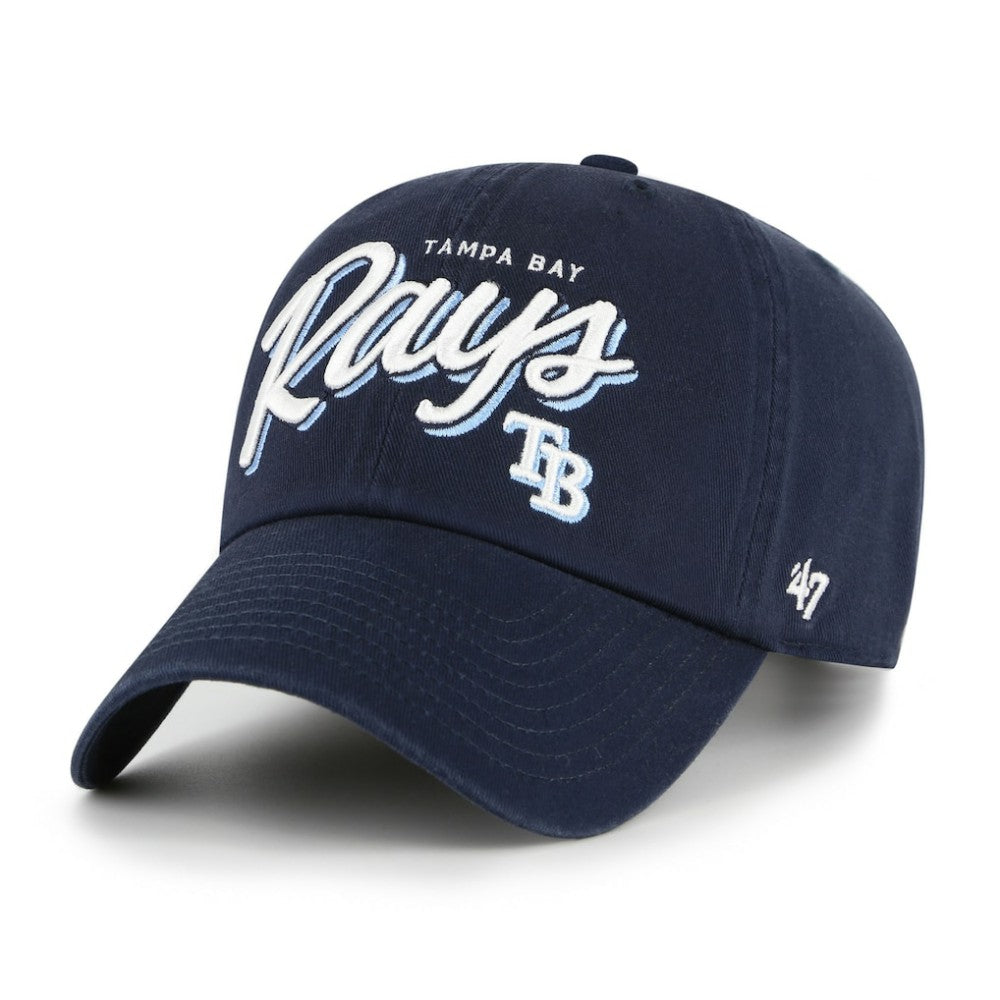 Tampa Bay Rays '47 Women's Ariana Clean Up Adjustable Hat | MLB Outlet