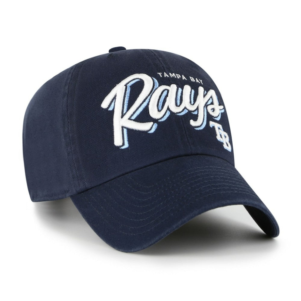 Tampa Bay Rays '47 Women's Ariana Clean Up Adjustable Hat | MLB Outlet