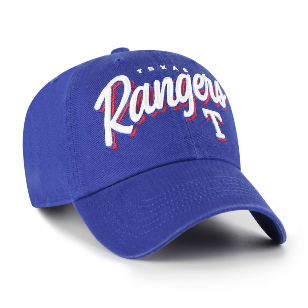 Texas Rangers '47 Women's Ariana Clean Up Adjustable Hat | MLB Online