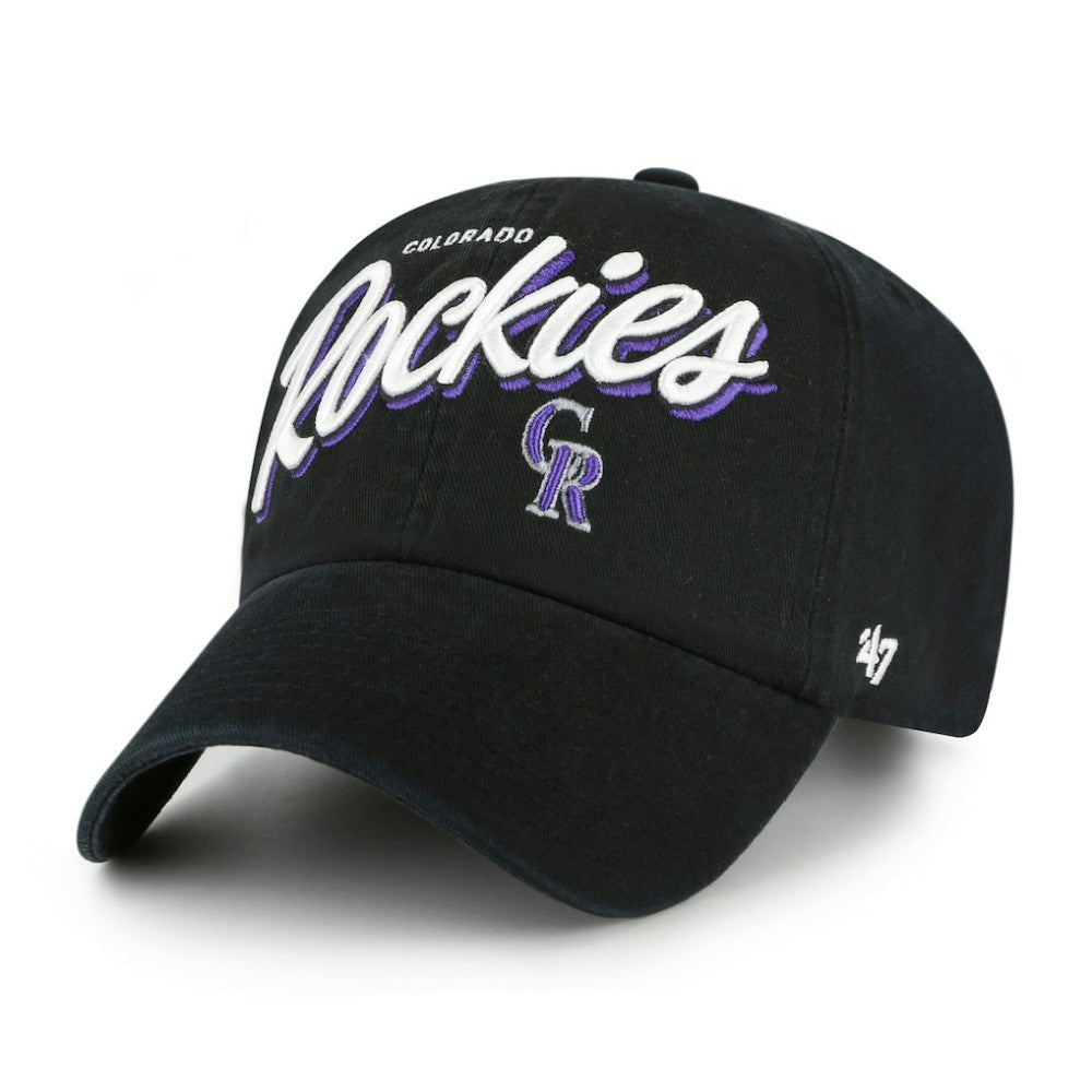 Colorado Rockies '47 Women's Ariana Clean Up Adjustable Hat | MLB Outlet