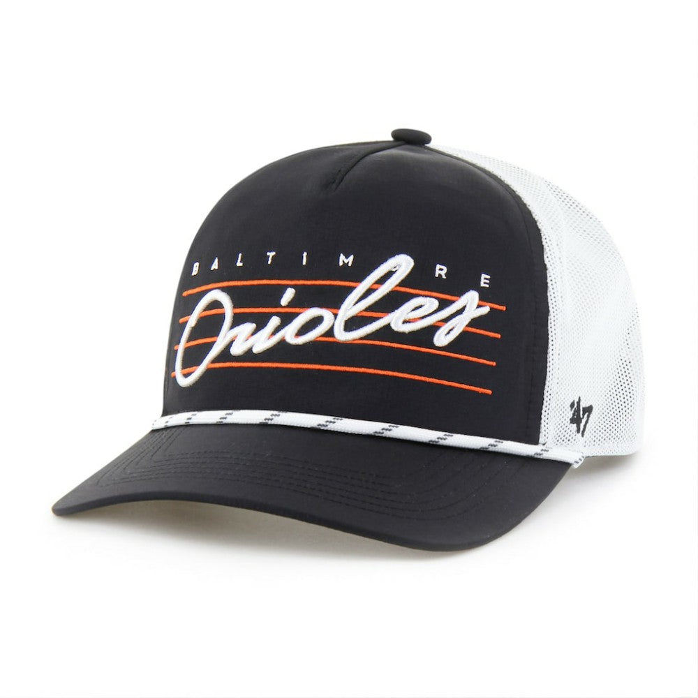 Baltimore Orioles '47 Brrr Downburst Mesh Hitch Adjustable Hat | MLB Discount