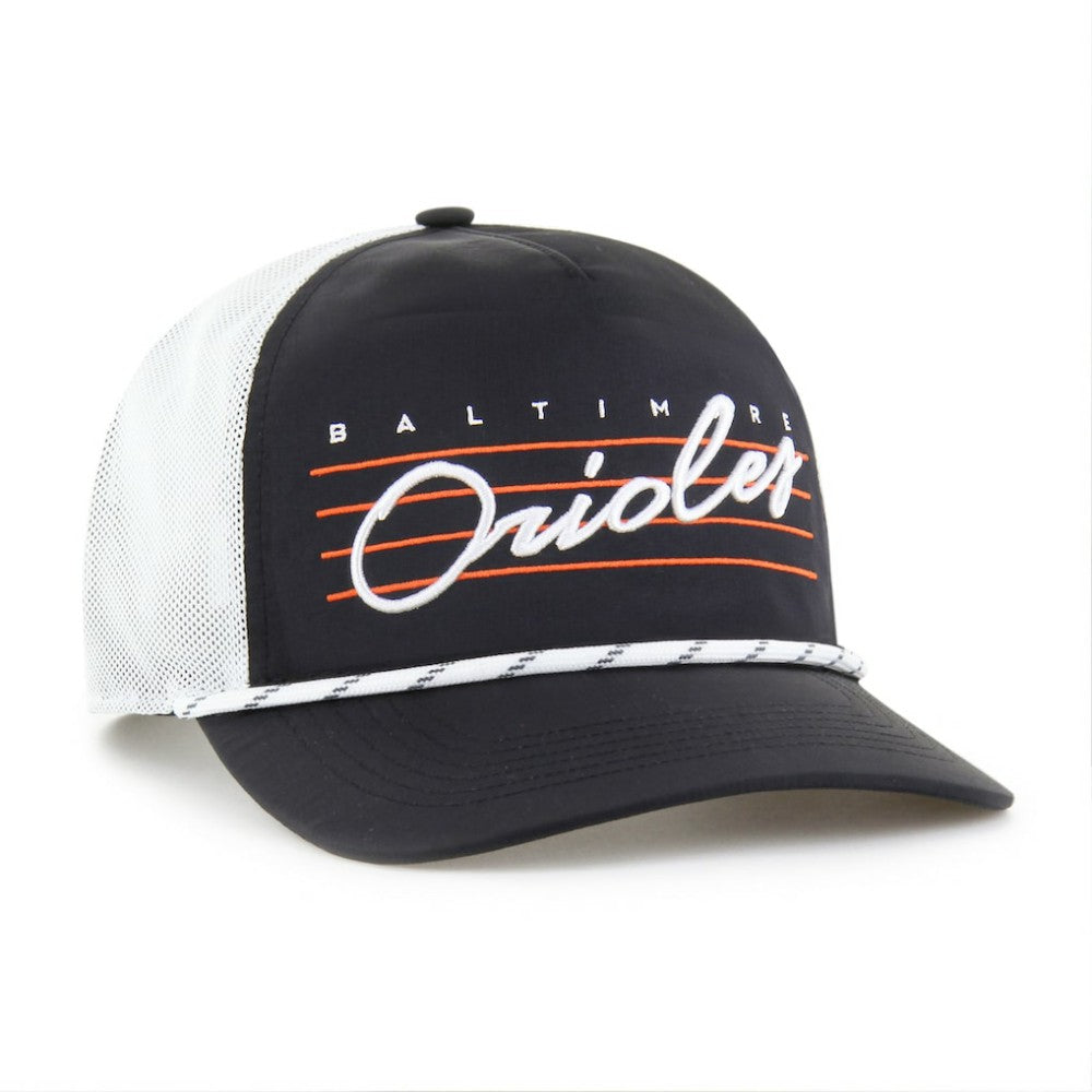 Baltimore Orioles '47 Brrr Downburst Mesh Hitch Adjustable Hat | MLB Discount