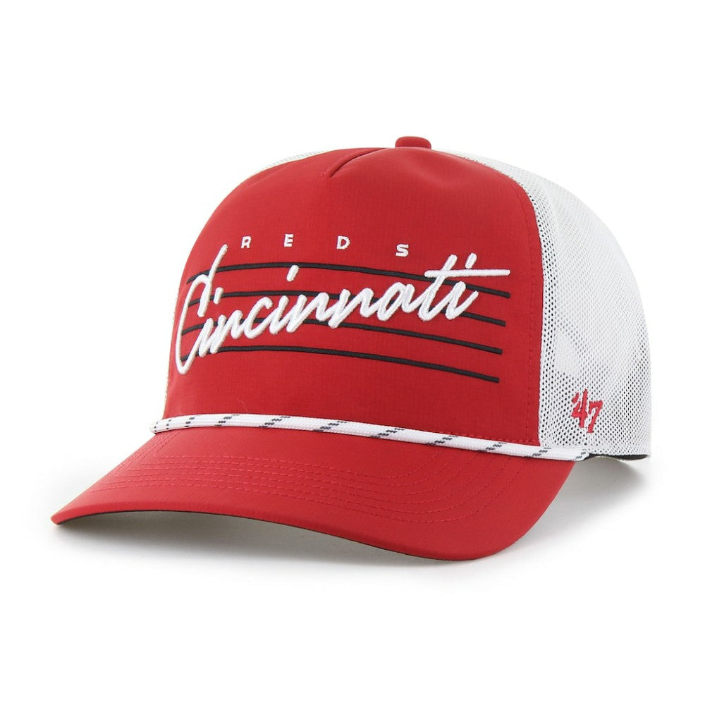 Cincinnati Reds '47 Brrr Downburst Mesh Hitch Adjustable Hat | MLB Online