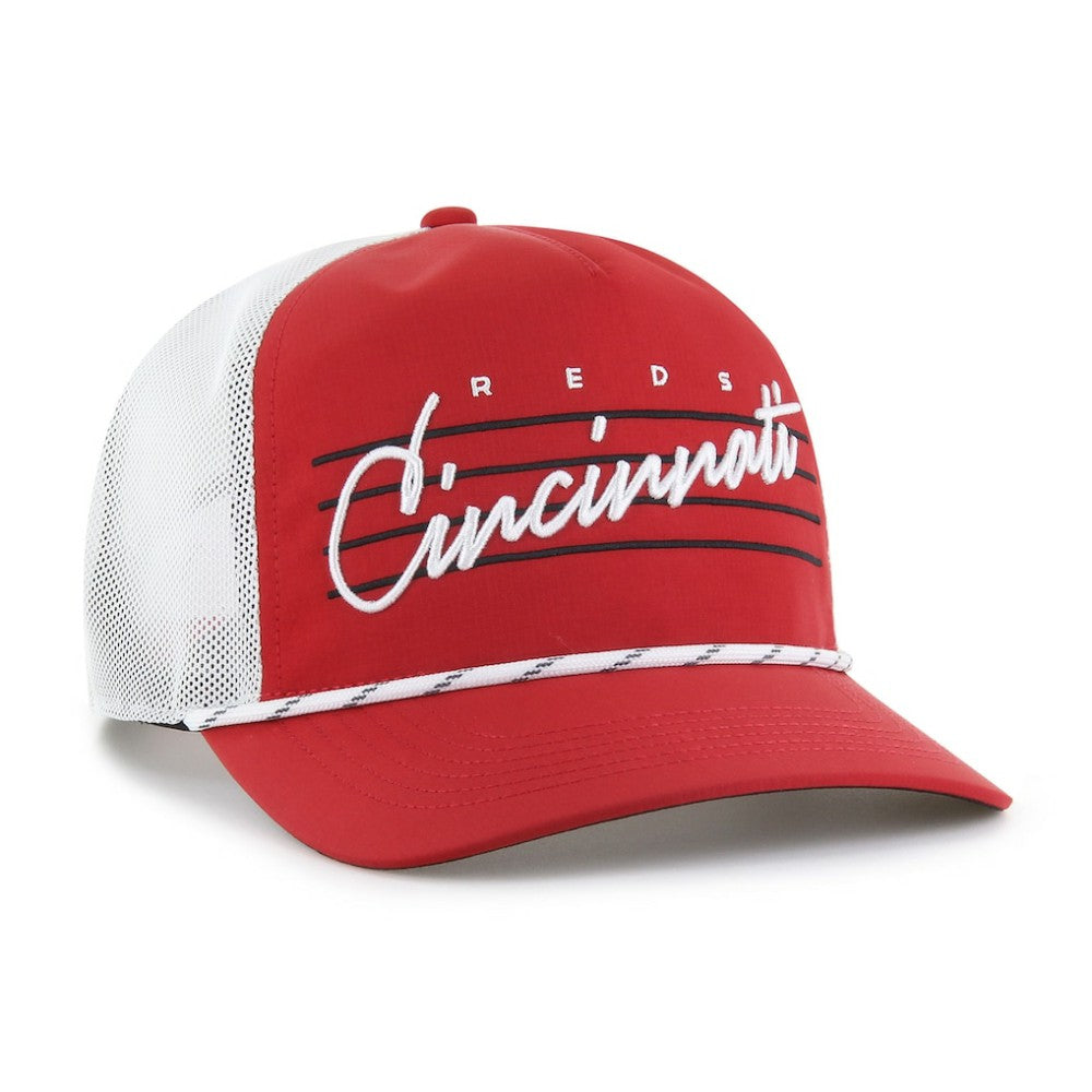 Cincinnati Reds '47 Brrr Downburst Mesh Hitch Adjustable Hat | MLB Online