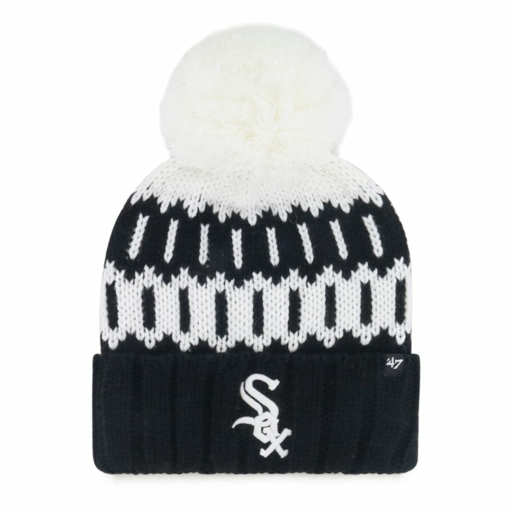 Chicago White Sox '47 Women's Felicity Cuffed Knit Hat with Pom | MLB Discount