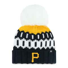 Pittsburgh Pirates '47 Women's Felicity Cuffed Knit Hat with Pom | MLB Near me