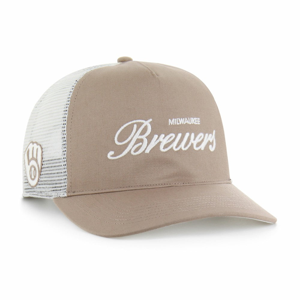 Milwaukee Brewers '47 Foundational Mesh Hitch Adjustable Hat | MLB Sale
