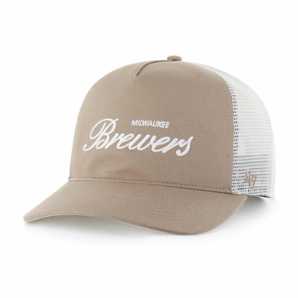 Milwaukee Brewers '47 Foundational Mesh Hitch Adjustable Hat | MLB Sale