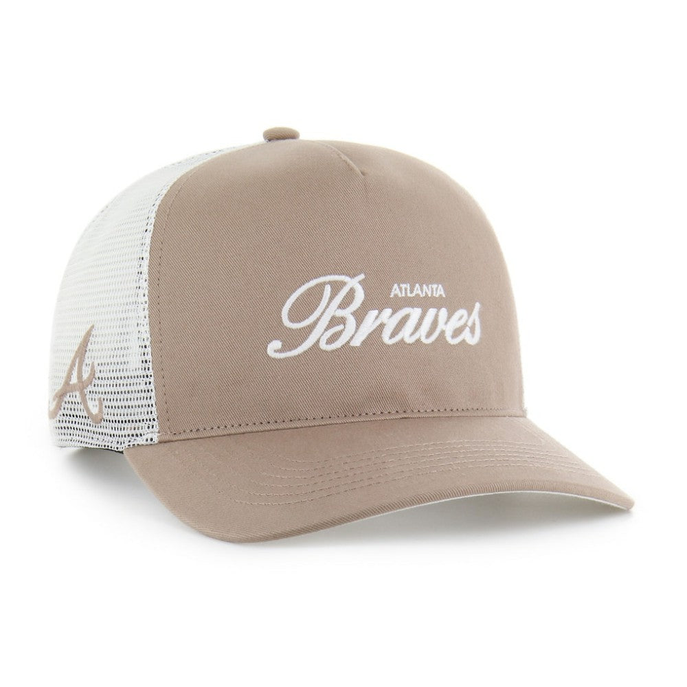 Atlanta Braves '47 Foundational Mesh Hitch Adjustable Hat | MLB New