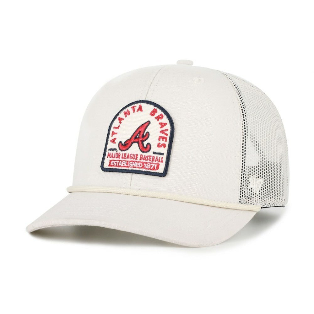 Atlanta Braves '47 Gravestone Adjustable Trucker Hat | MLB Discount