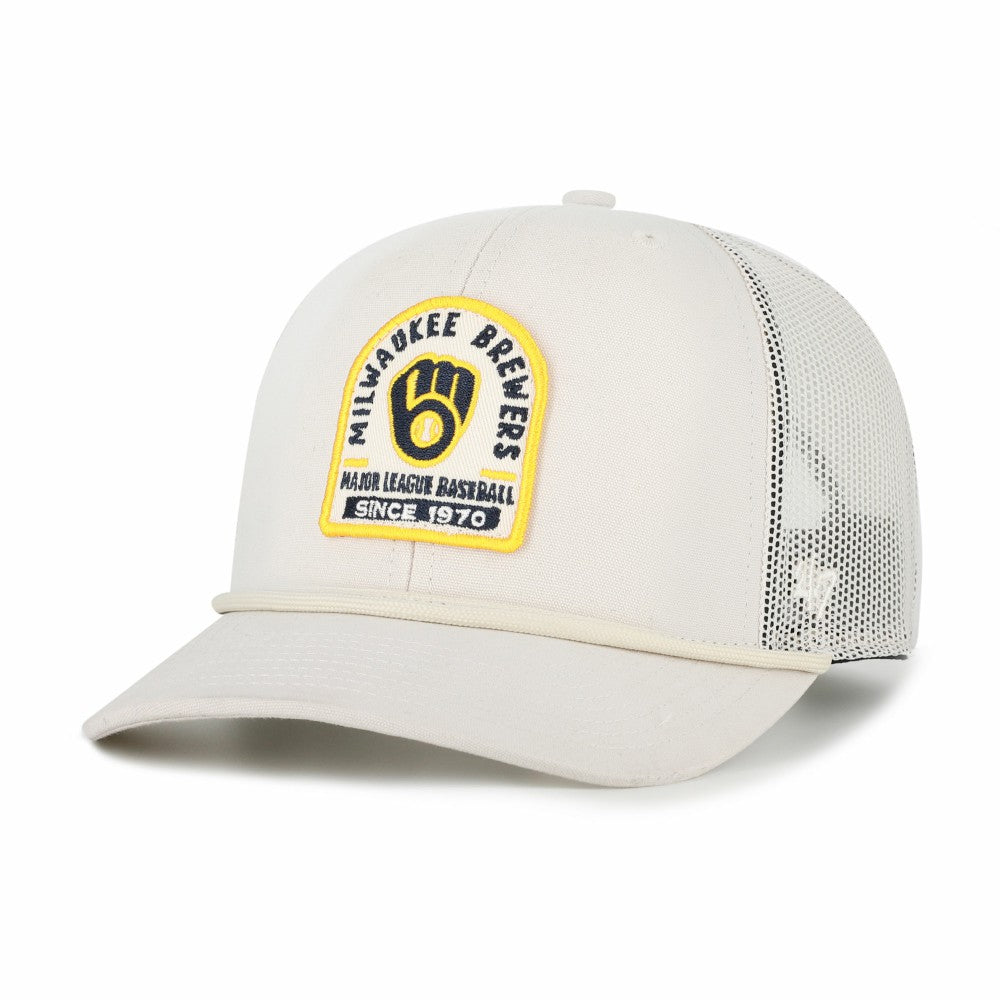 Milwaukee Brewers '47 Gravestone Adjustable Trucker Hat | MLB New
