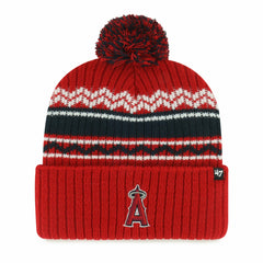 Los Angeles Angels '47 Youth Polar Vortex Cuffed Knit Hat with Pom | MLB For sale