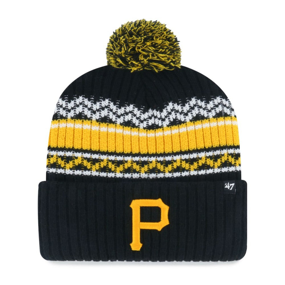 Pittsburgh Pirates '47 Youth Polar Vortex Cuffed Knit Hat with Pom | MLB Sale