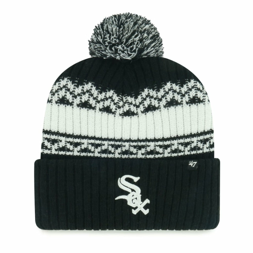 Chicago White Sox '47 Youth Polar Vortex Cuffed Knit Hat with Pom | MLB Online