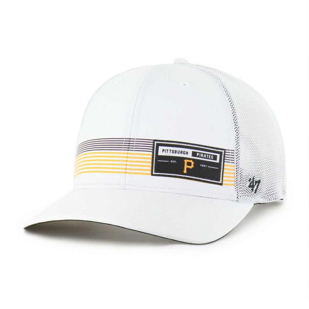 Pittsburgh Pirates '47 Rangefinder brrr Trucker Adjustable Hat | MLB On Sale