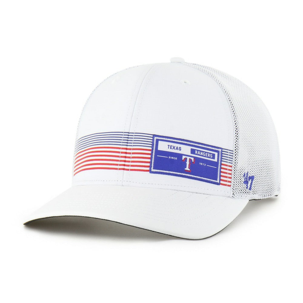 Texas Rangers '47 Rangefinder brrr Trucker Adjustable Hat | MLB For sale
