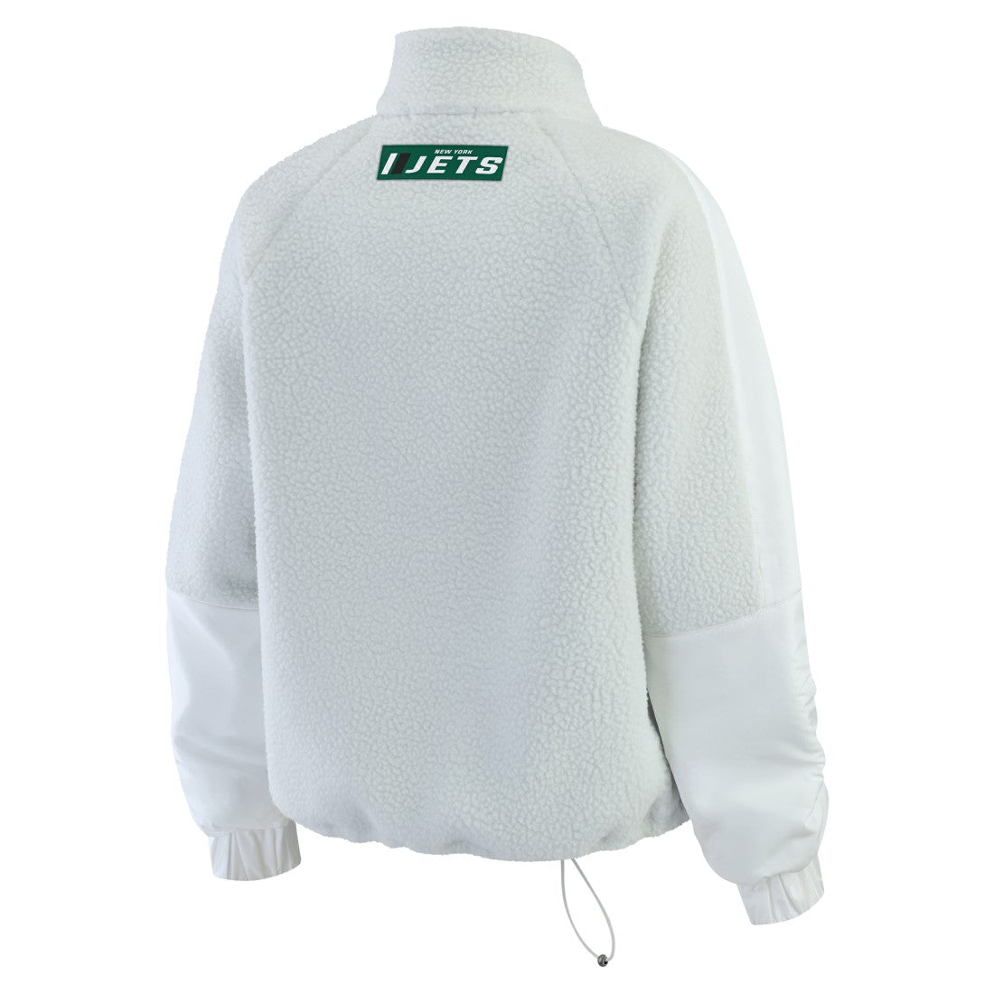 New York Jets  WEAR by Erin Andrews Women's Polar Fleece Half-Zip Jacket