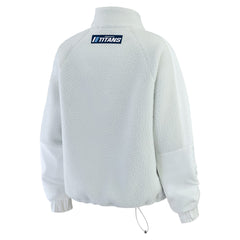 Tennessee Titans  WEAR by Erin Andrews Women's Polar Fleece Half-Zip Jacket