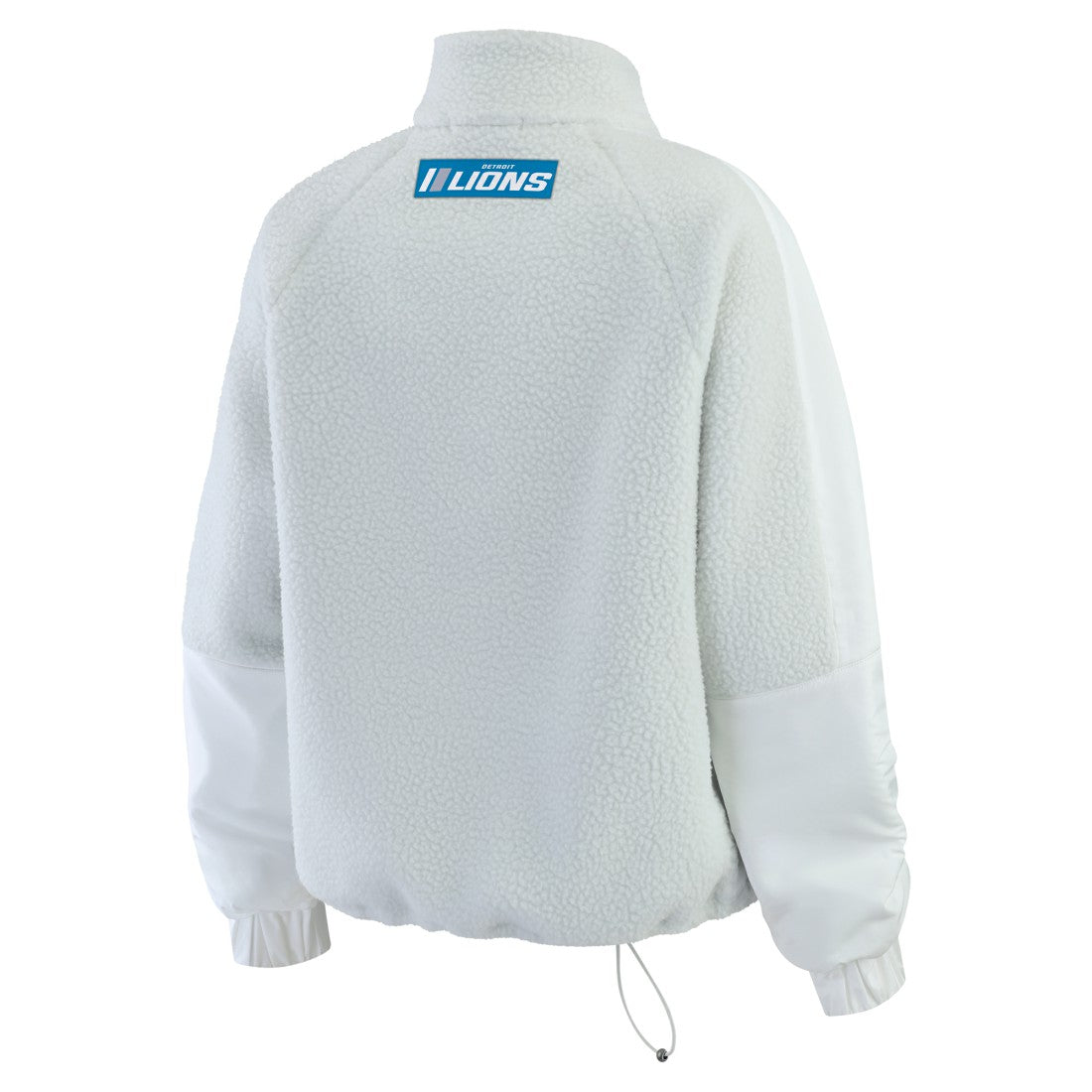 Detroit Lions  WEAR by Erin Andrews Women's Polar Fleece Half-Zip Jacket