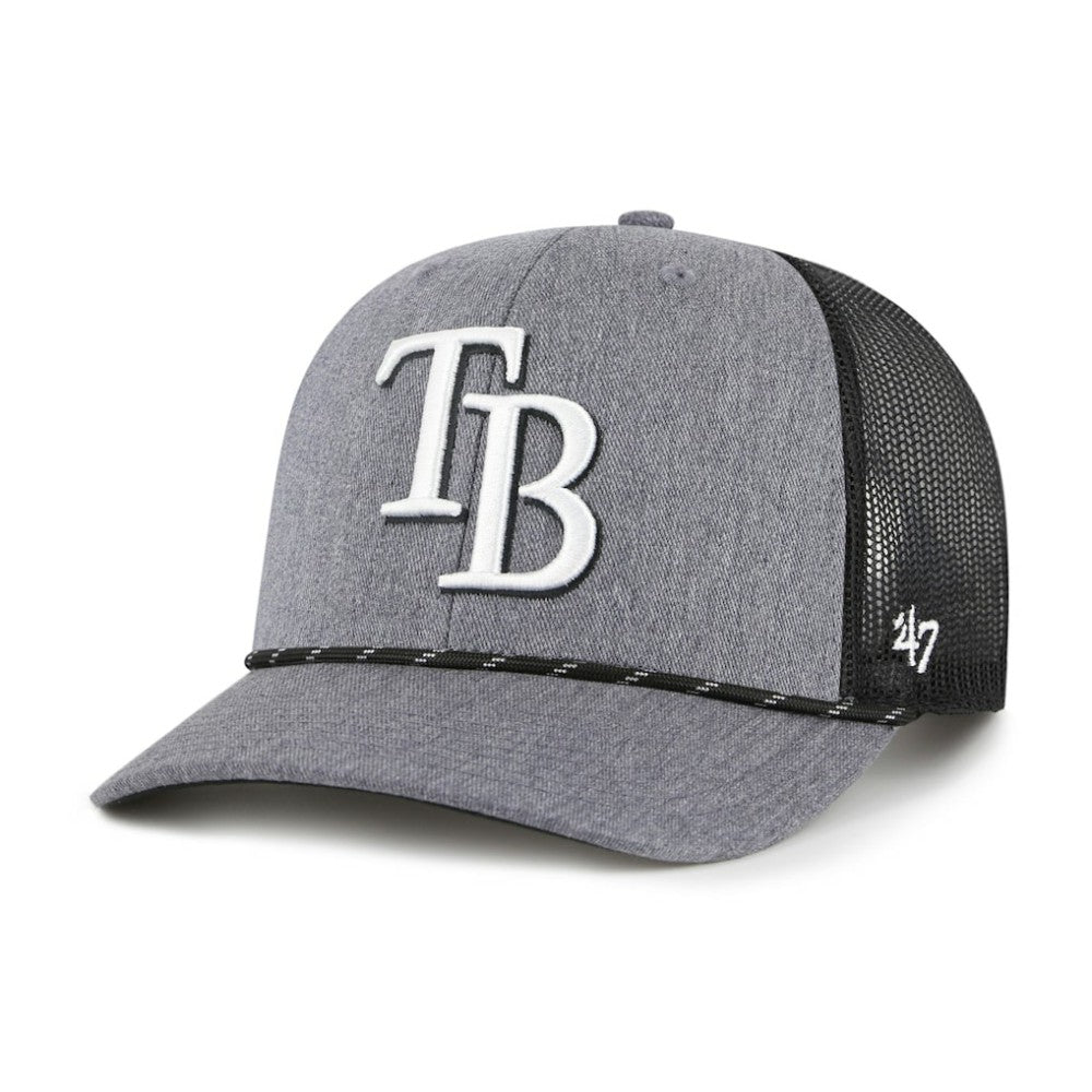 Tampa Bay Rays '47 Carbon Rope Trucker Adjustable Hat | MLB For sale
