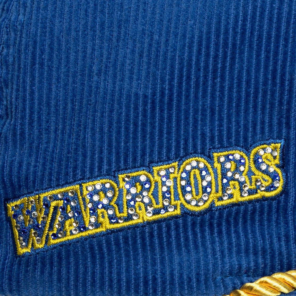 Golden State Warriors x DANNIJO Women's Deadstock Cord Snapback Hat sale On Sale