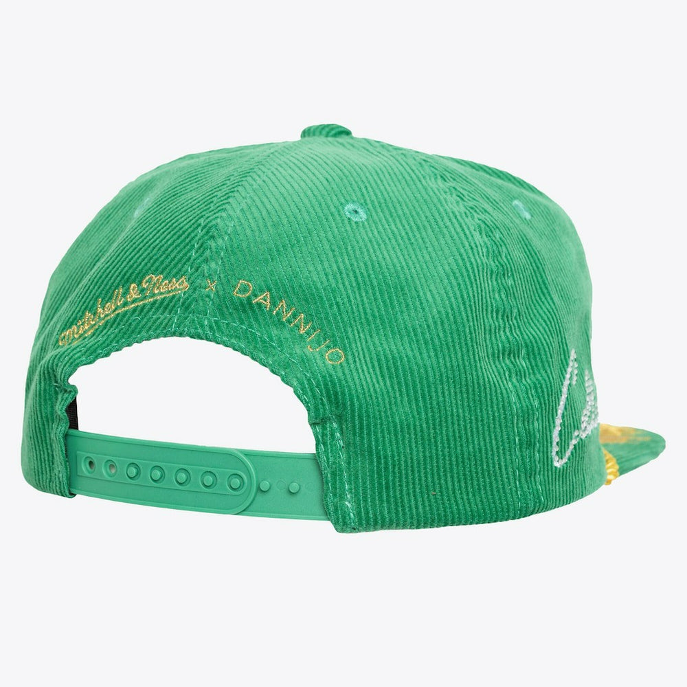 Boston Celtics x DANNIJO Women's Deadstock Cord Snapback Hat On Sale