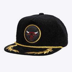 Chicago Bulls x DANNIJO Women's Deadstock Cord Snapback Hat New