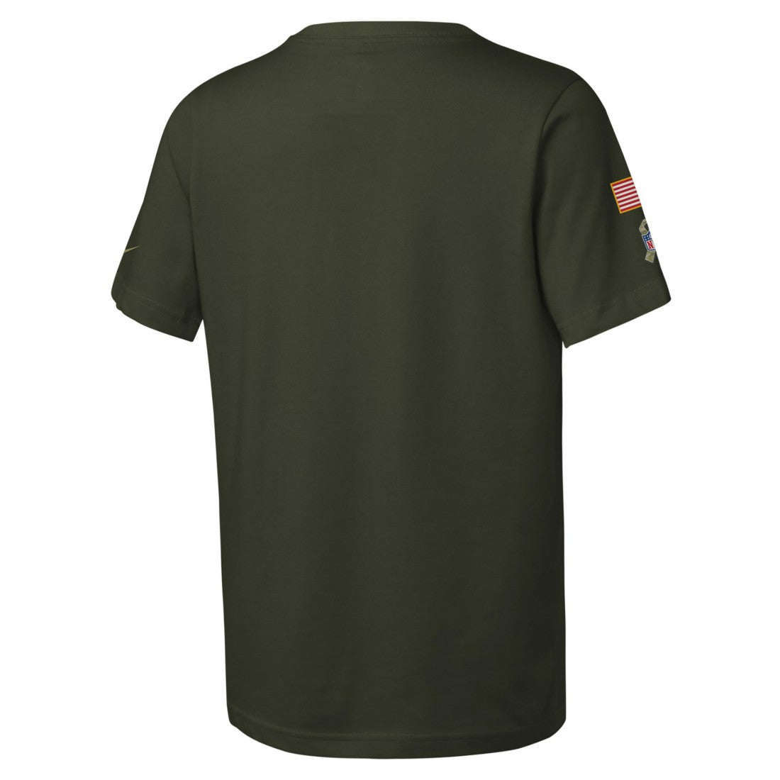 Houston Texans Nike Youth 2025 Salute to Service Sideline Dri-FIT T-Shirt