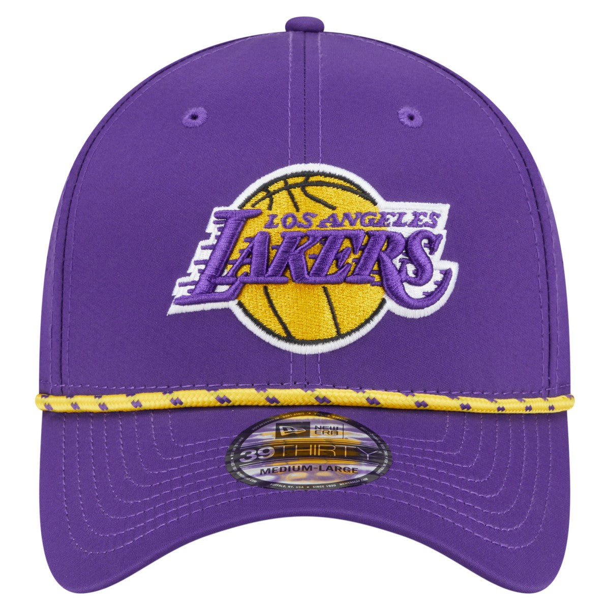 Los Angeles Lakers Featherweight Poly Rope Flex 39Thirty Hat On Sale