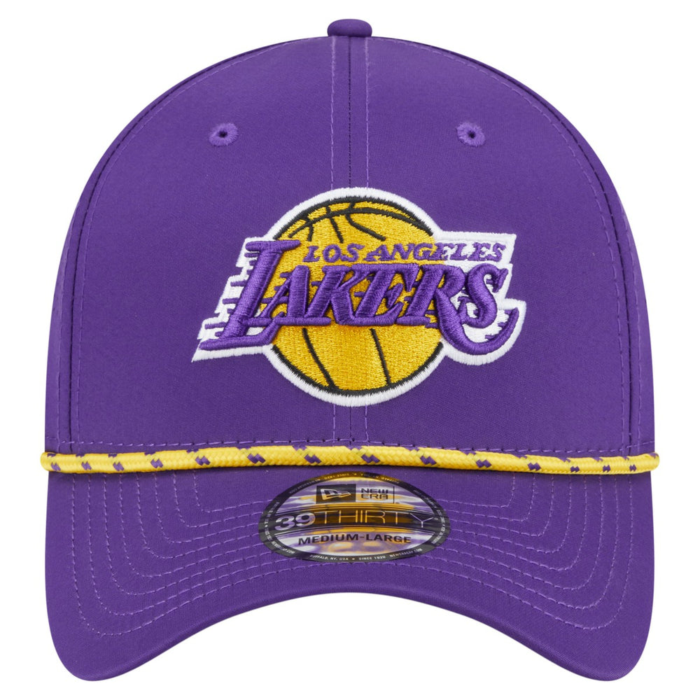 Los Angeles Lakers Featherweight Poly Rope Flex 39Thirty Hat On Sale