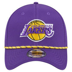 Los Angeles Lakers Featherweight Poly Rope Flex 39Thirty Hat On Sale