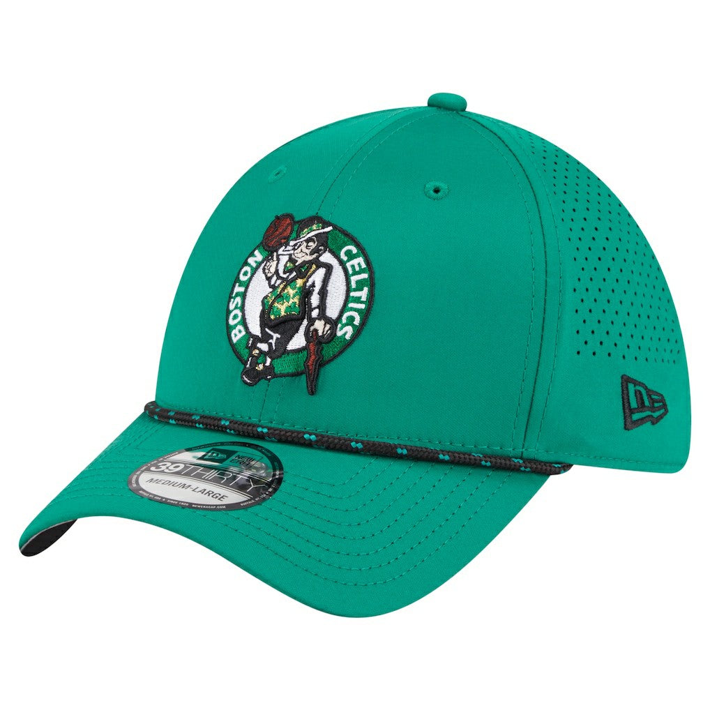 Boston Celtics Featherweight Poly Rope Flex 39Thirty Hat Outlet