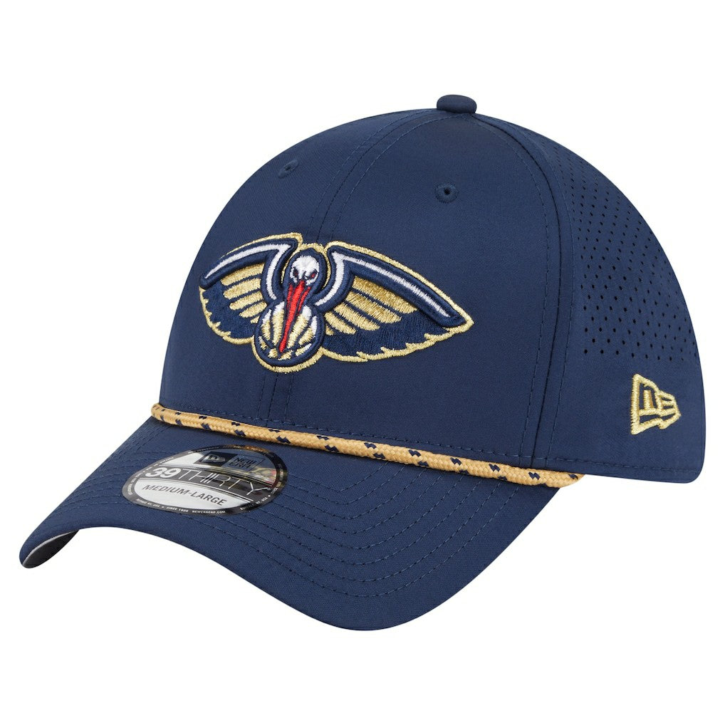 New Orleans Pelicans Featherweight Poly Rope Flex 39Thirty Hat Online