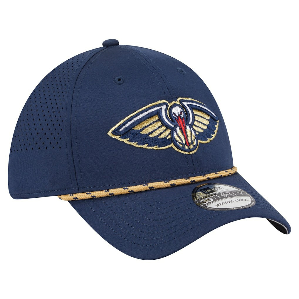New Orleans Pelicans Featherweight Poly Rope Flex 39Thirty Hat Online