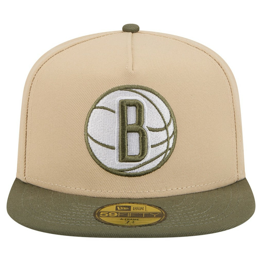 Brooklyn Nets Color Pack Two-Tone 59FIFTY A-Frame Fitted Hat Outlet