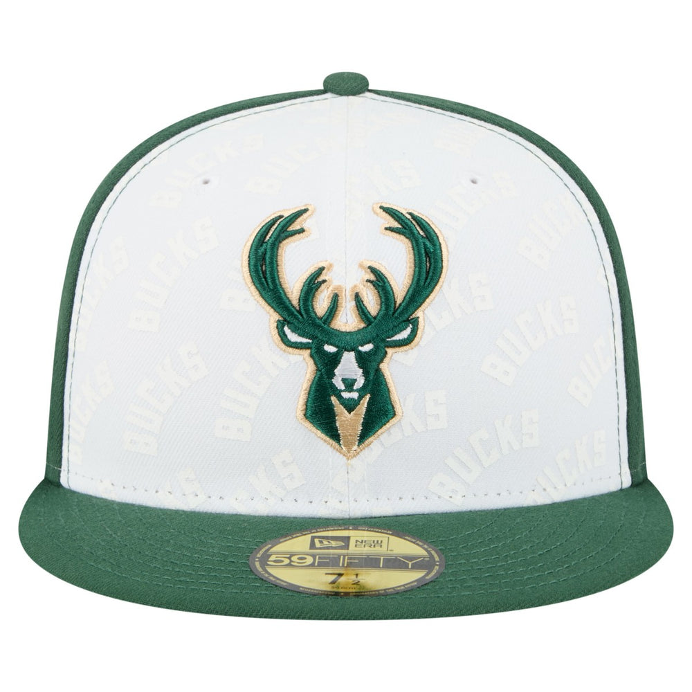Milwaukee Bucks Repeat 59Fifty Fitted Hat For Sale