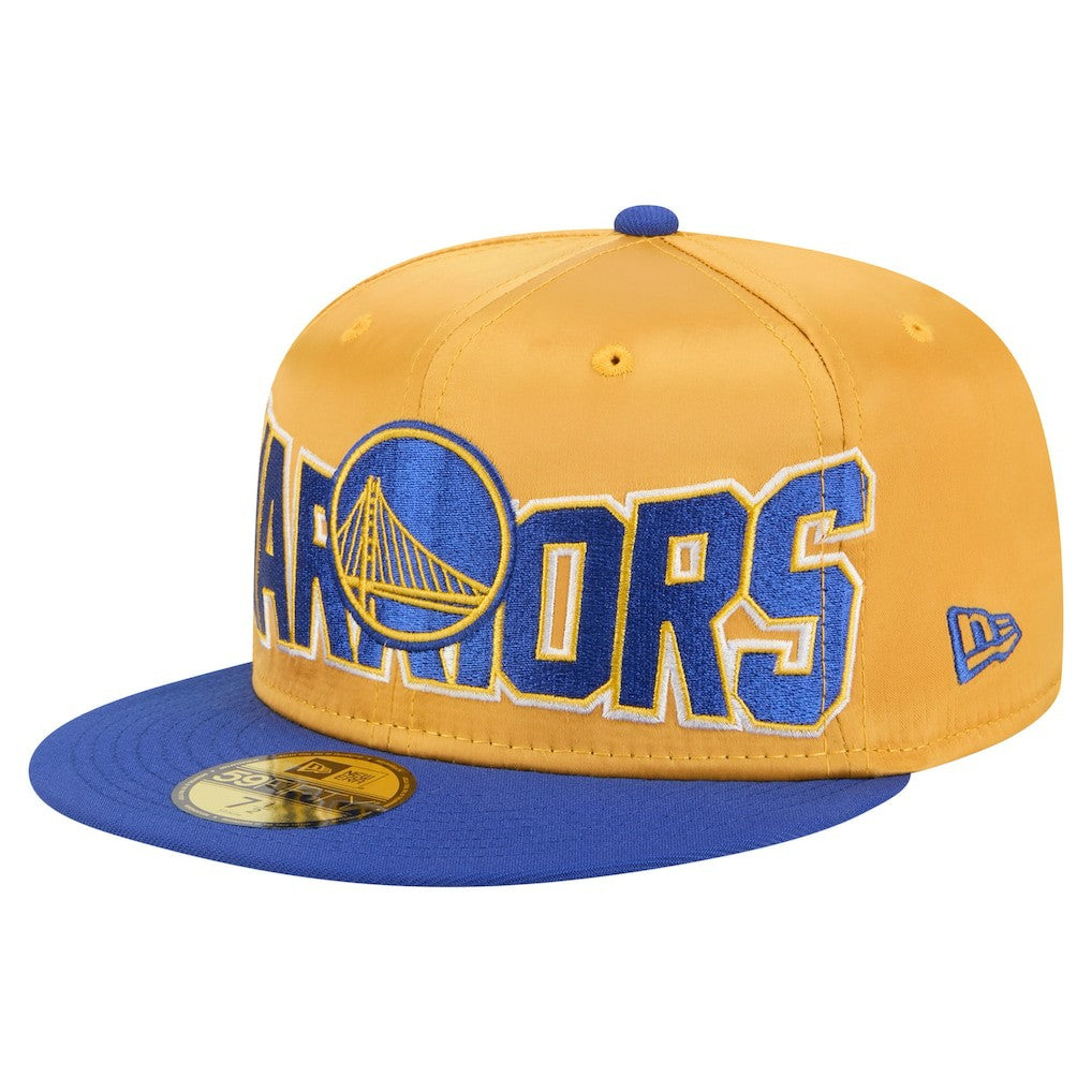 Golden State Warriors Satin Two-Tone 59FIFTY Fitted Hat sale Online