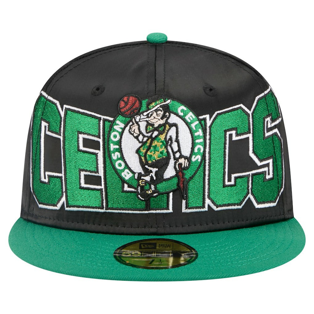 Boston Celtics Satin Two-Tone 59FIFTY Fitted Hat Discount