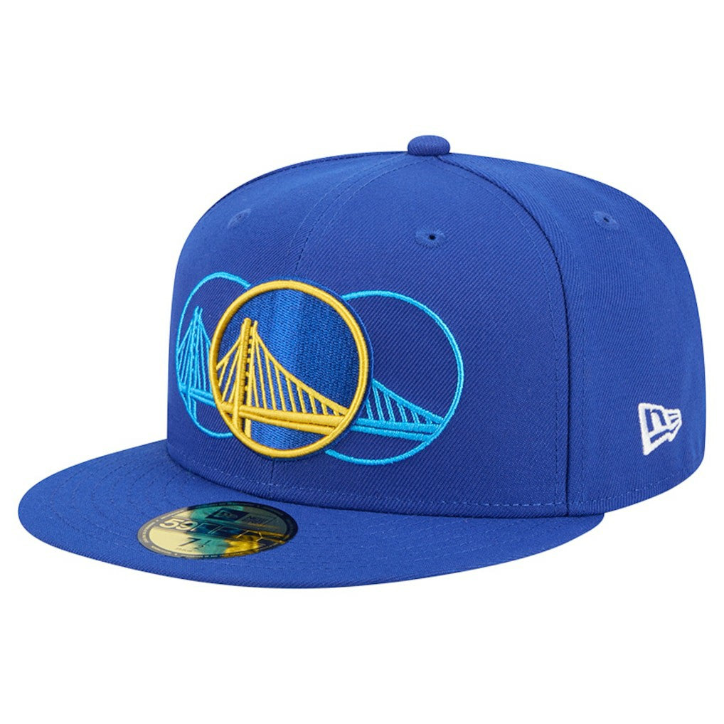 Golden State Warriors Tri-Hit 59Fifty Fitted Hat sale Online
