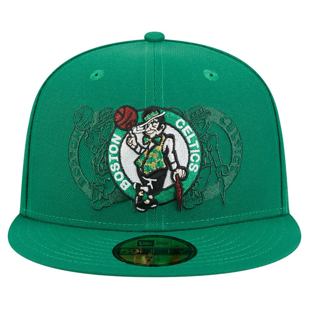 Boston Celtics Tri-Hit 59Fifty Fitted Hat Outlet