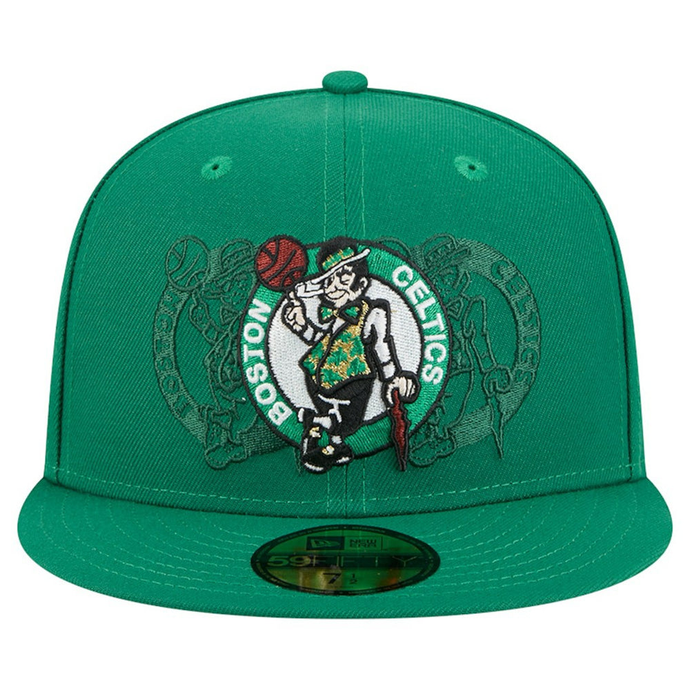 Boston Celtics Tri-Hit 59Fifty Fitted Hat Outlet