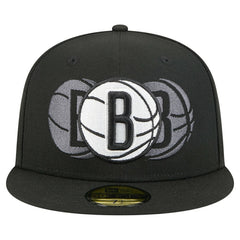 Brooklyn Nets Tri-Hit 59Fifty Fitted Hat Discount