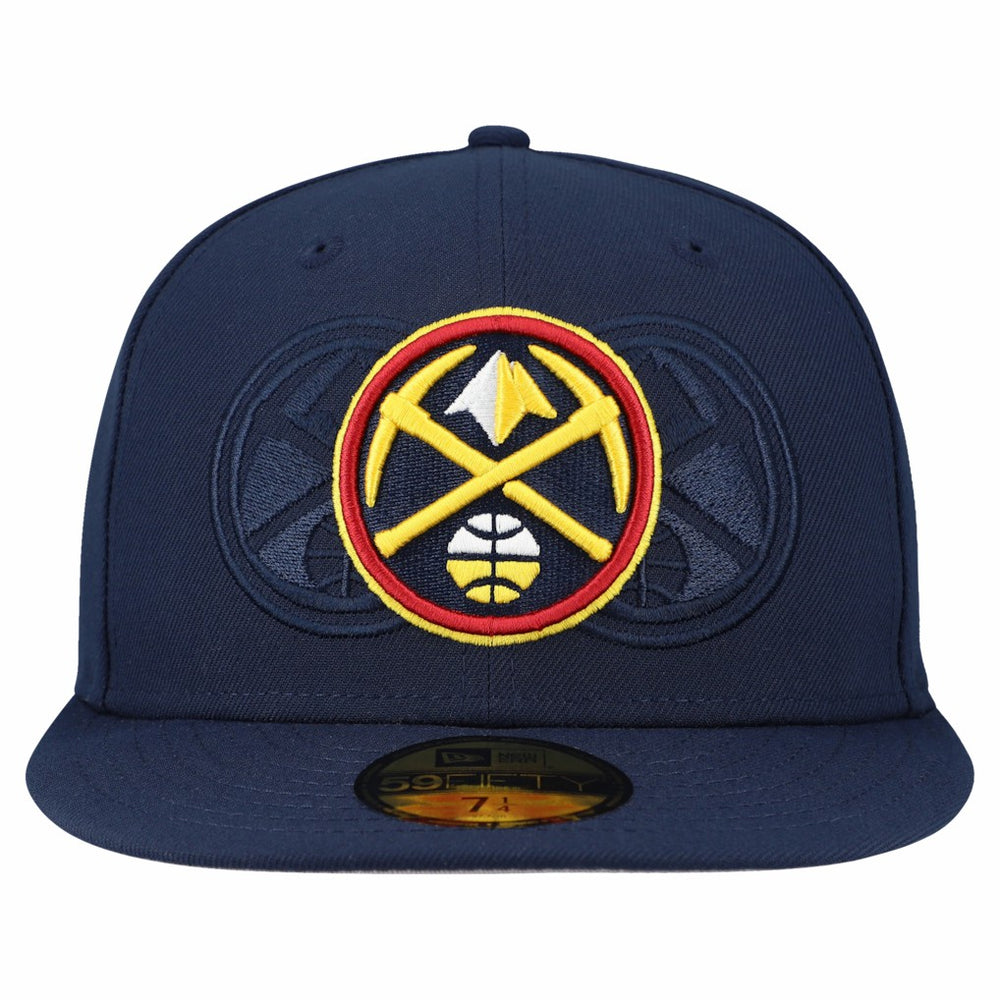 Denver Nuggets Tri-Hit 59Fifty Fitted Hat sale Outlet