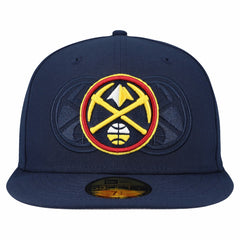 Denver Nuggets Tri-Hit 59Fifty Fitted Hat sale Outlet