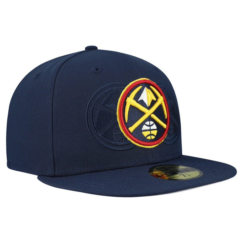 Denver Nuggets Tri-Hit 59Fifty Fitted Hat sale Outlet